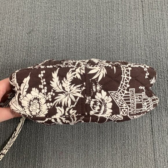 Vera Bradley Imperial Toile Crossbody Bag Womens Small Retired Quilted Pleated - Picture 7 of 16